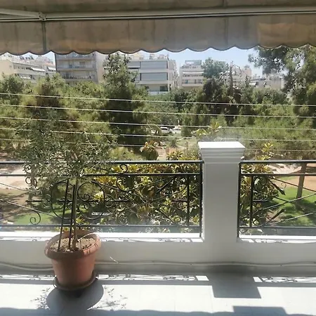 128 M² Spacious Park View Apartment Athens
